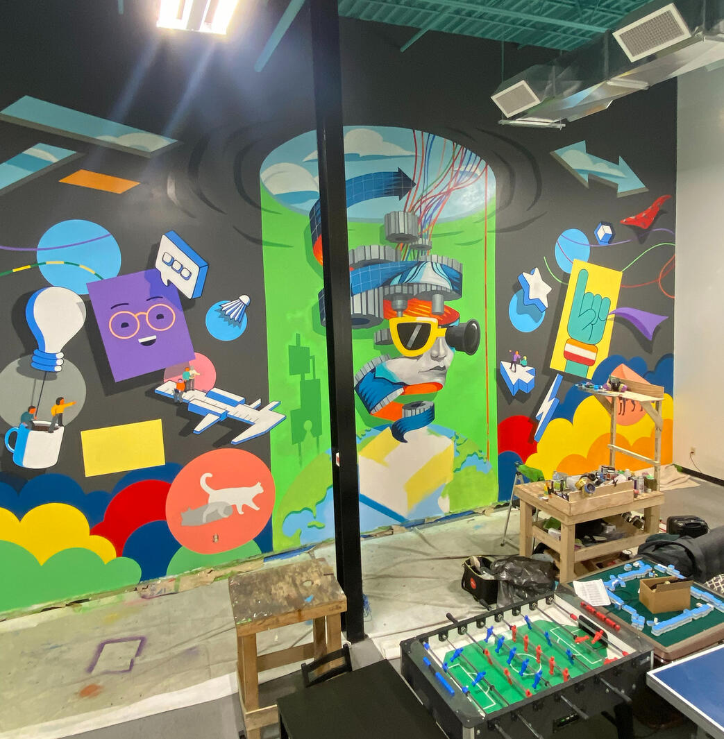 Kitchen Fun Room Mural 02 Kitchen Fun Room Mural 02